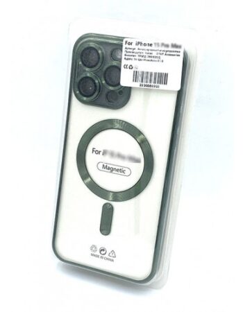 MagSafe Кейс протект на камера iPhone 16 - Зелен