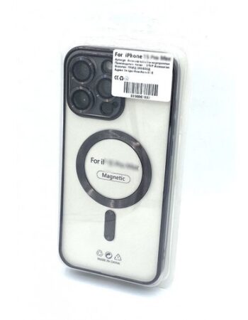 MagSafe Кейс протект на камера iPhone 16e - Черен