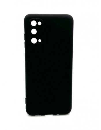 My Choice Изчистен силиконов кейс Samsung Galaxy S20 - Черен