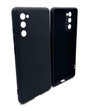 My Choice Изчистен силиконов кейс Samsung Galaxy S20 FE - Черен
