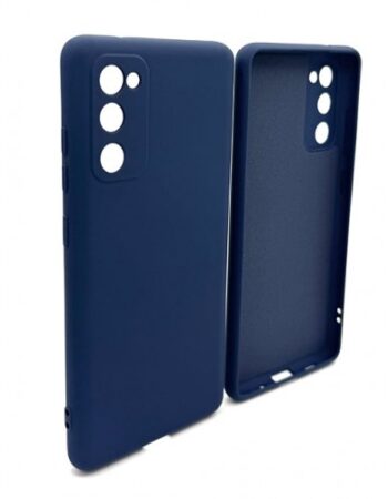 My Choice Изчистен силиконов кейс Samsung Galaxy S20 FE - Син