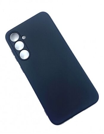 My Choice Изчистен силиконов кейс Samsung Galaxy S23 FE - Черен