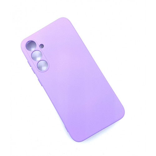 My Choice Изчистен силиконов кейс Samsung Galaxy S23 FE - Лилав