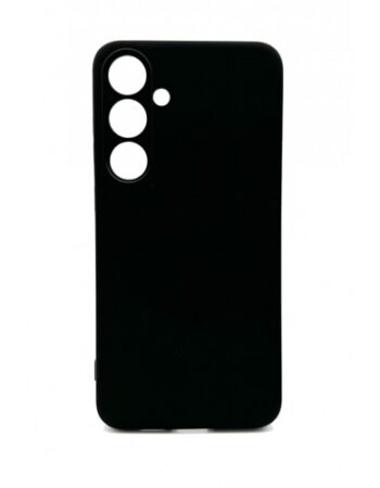 My Choice Изчистен силиконов кейс Samsung Galaxy S24 Plus - Черен