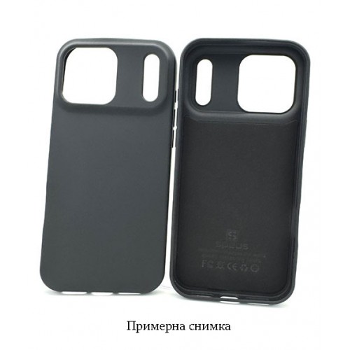 My Choice SPEUS No.2 Силиконов кейс iPhone 17 Air - Черен (13-C5)