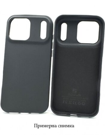 My Choice SPEUS No.2 Силиконов кейс iPhone 17 - Черен (13-E5)