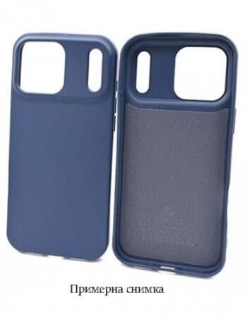 My Choice SPEUS No.2 Силиконов кейс iPhone 17 - Син (13-E5)