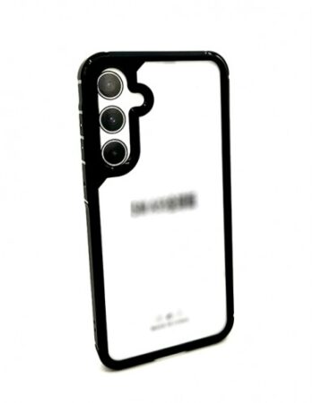 NobleCase Кейс Samsung Galaxy A25 - Прозрачен/Черен