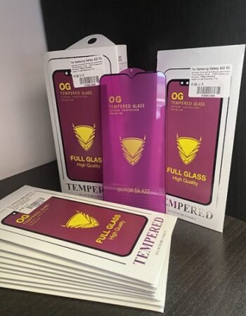 OG Стъклен протектор Samsung Galaxy S20 FE/А51 - Черна рамка