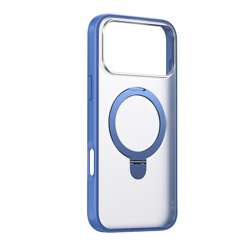 BASEUS Калъф HoopRing Magnetic + stand, Apple iPhone 17 /син/ - P0046009