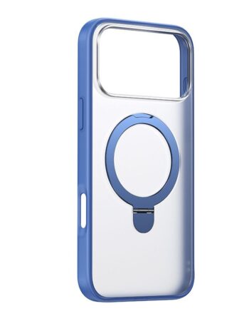 BASEUS Калъф HoopRing Magnetic + stand, Apple iPhone 17 Pro Max /син/ - P0046011