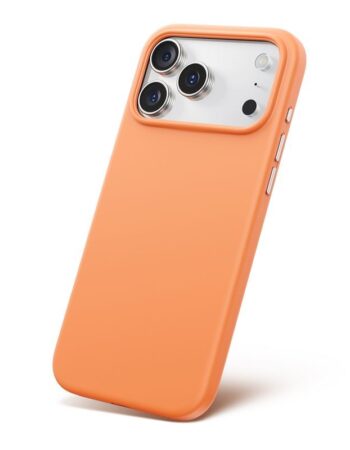 BASEUS Калъф Colorful Liquid Silicone Apple iPhone 17 Pro Magnetic /оранжев/ - P0045X10