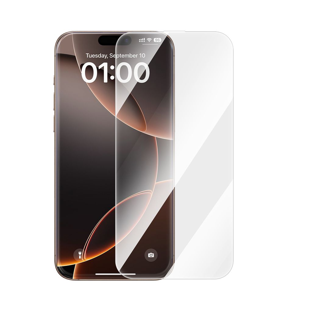 BASEUS Tempered Glass Full-View Blue Light Blocking Apple iPhone 17 Pro, Easy-fix/ 2pcs. - P0049901