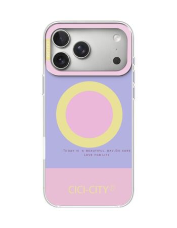 Калъф CiCi Candy Pastel MagSafe Apple iPhone 16 Pro /лилаво-розов/