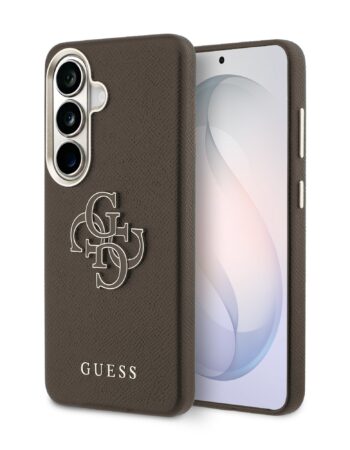 GUESS Калъф Samsung S26, PU 4G Resin Metal Logo Case /кафяв/ - GUHCS26S5PS4RGGW