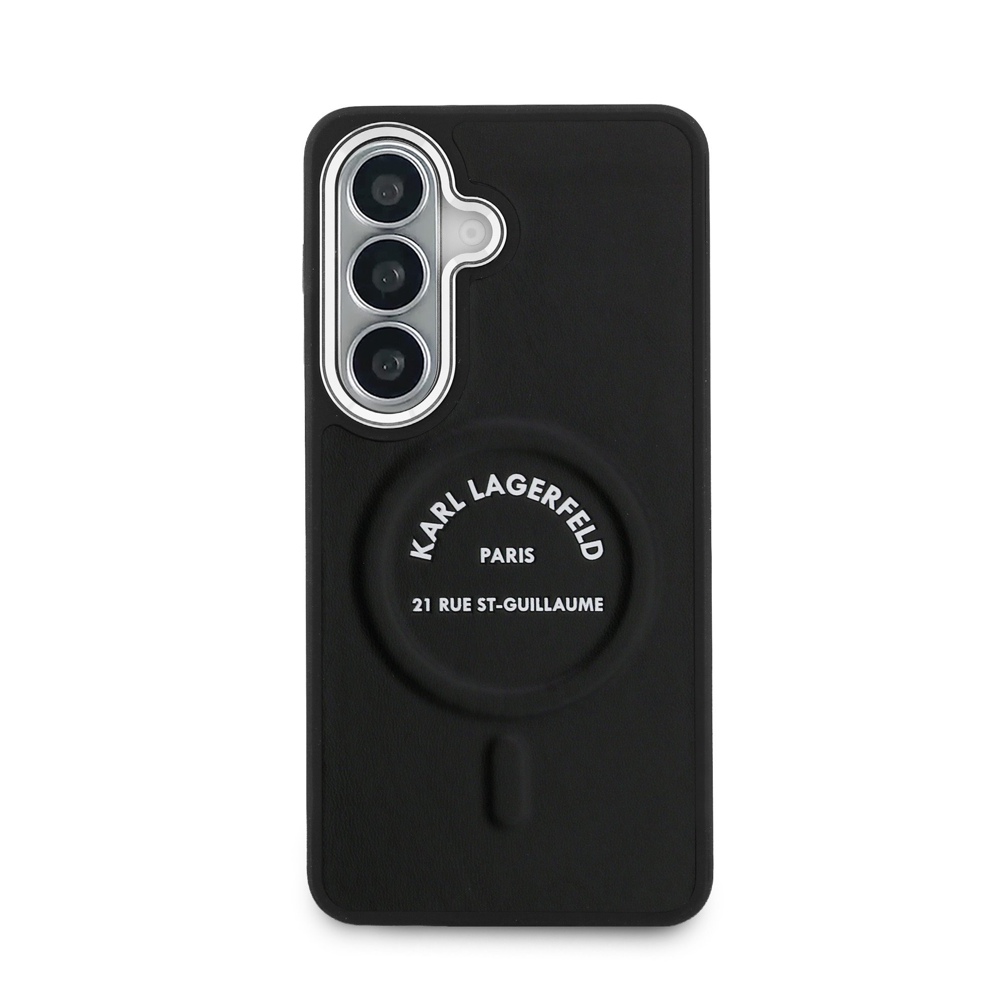Karl Lagerfeld Калъф Samsung S26, PU RSG Logo MagSafe /черен/ - KLHMS26SPSKRSGEK – снимка 3