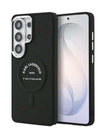 Karl Lagerfeld Калъф Samsung S26 Ultra, PU RSG Logo MagSafe /черен/ - KLHMS26LPSKRSGEK