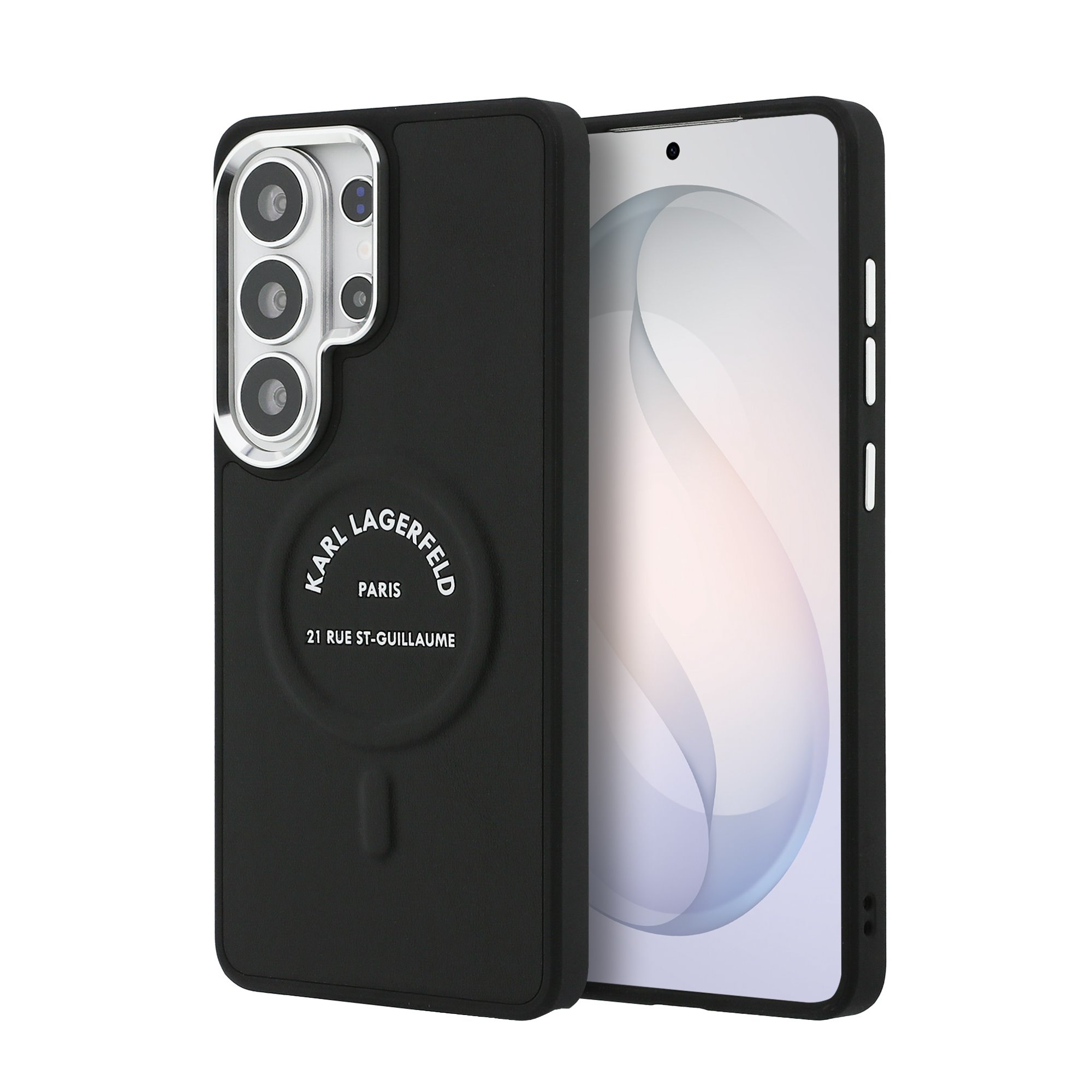Karl Lagerfeld Калъф Samsung S26 Ultra, PU RSG Logo MagSafe /черен/ - KLHMS26LPSKRSGEK