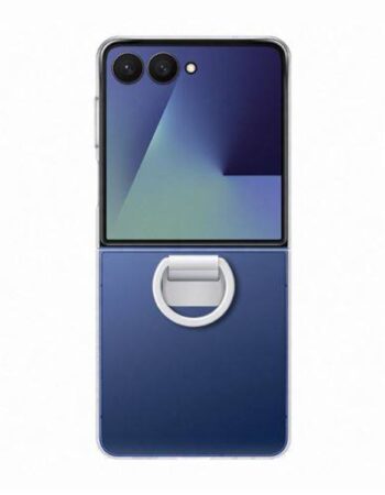 Калъф Silicone Cover with Ring Samsung Z Flip 7 EF-QF766CTE /прозрачен/