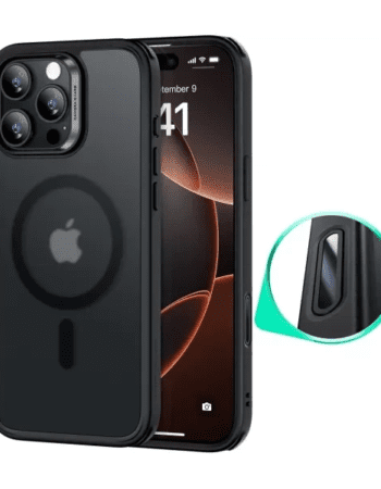ESR Калъф Classic Hybrid iPhone 16 Pro Max, MagSafe + Camera control cover /черен/