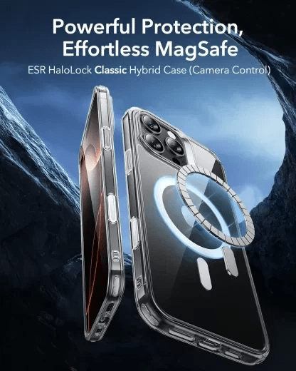ESR Калъф Classic Hybrid iPhone 16 Pro, MagSafe + Camera control cover /черен/ – снимка 3