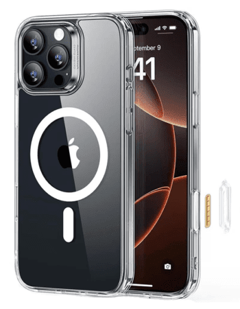 ESR Калъф Classic Hybrid iPhone 16 Pro, MagSafe + Camera control cover /прозрачен/