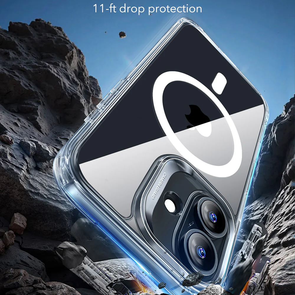 ESR Калъф Classic Hybrid iPhone 17, MagSafe + Camera control cover /прозрачен/ – снимка 2