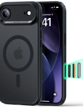 ESR Калъф Classic Hybrid iPhone 17 Air, MagSafe + Camera control cover /черен/ Amazon pack