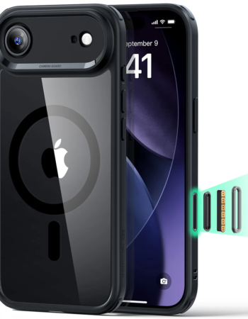 ESR Калъф Classic Hybrid iPhone 17 Air, MagSafe + Camera control cover /черен/