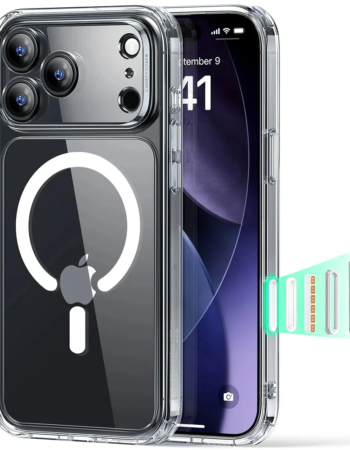 ESR Калъф Classic Hybrid iPhone 17 Pro Max, MagSafe + Camera control cover /прозрачен/