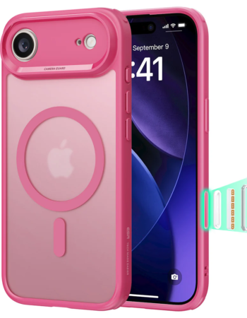 ESR Калъф Classic Hybrid iPhone 17 Air, MagSafe + Camera control cover /розов/