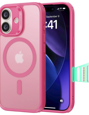 ESR Калъф Classic Hybrid iPhone 17, MagSafe + Camera control cover /розов/