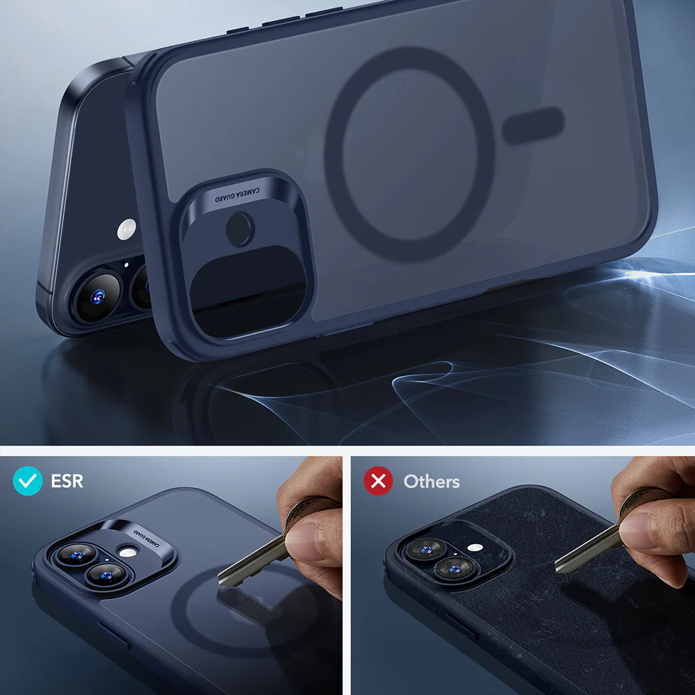 ESR Калъф Classic Hybrid iPhone 17, MagSafe + Camera control cover /син/ – снимка 3