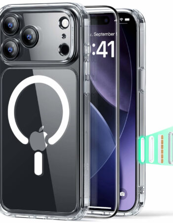 ESR калъф + стъкло Classic Hybrid за iPhone 17 Pro, MagSafe, Camera Control /прозрачен/