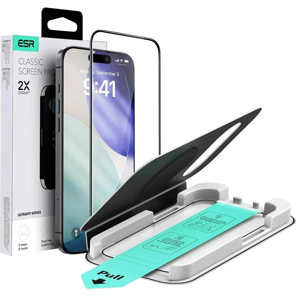 ESR UltraFit Classic Tempered glass Apple iPhone 17/16 Pro