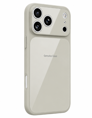Калъф GENUINE-Glass MagSafe Apple iPhone 16 Pro Max /титаниево сив/