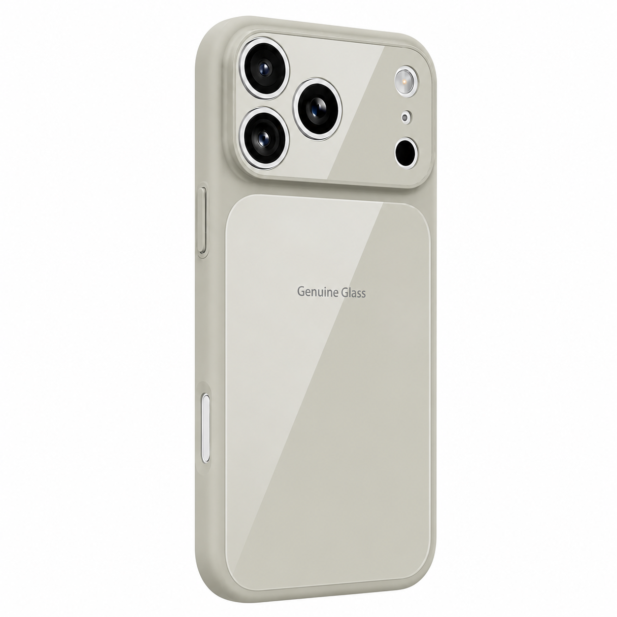 Калъф GENUINE-Glass MagSafe Apple iPhone 16 Pro Max /титаниево сив/