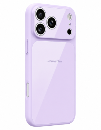 Калъф GENUINE-Glass MagSafe Apple iPhone 17 Air /лилав/