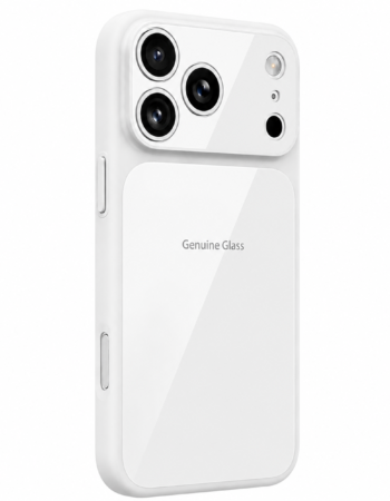 Калъф GENUINE-Glass MagSafe Apple iPhone 17 Air /бял/