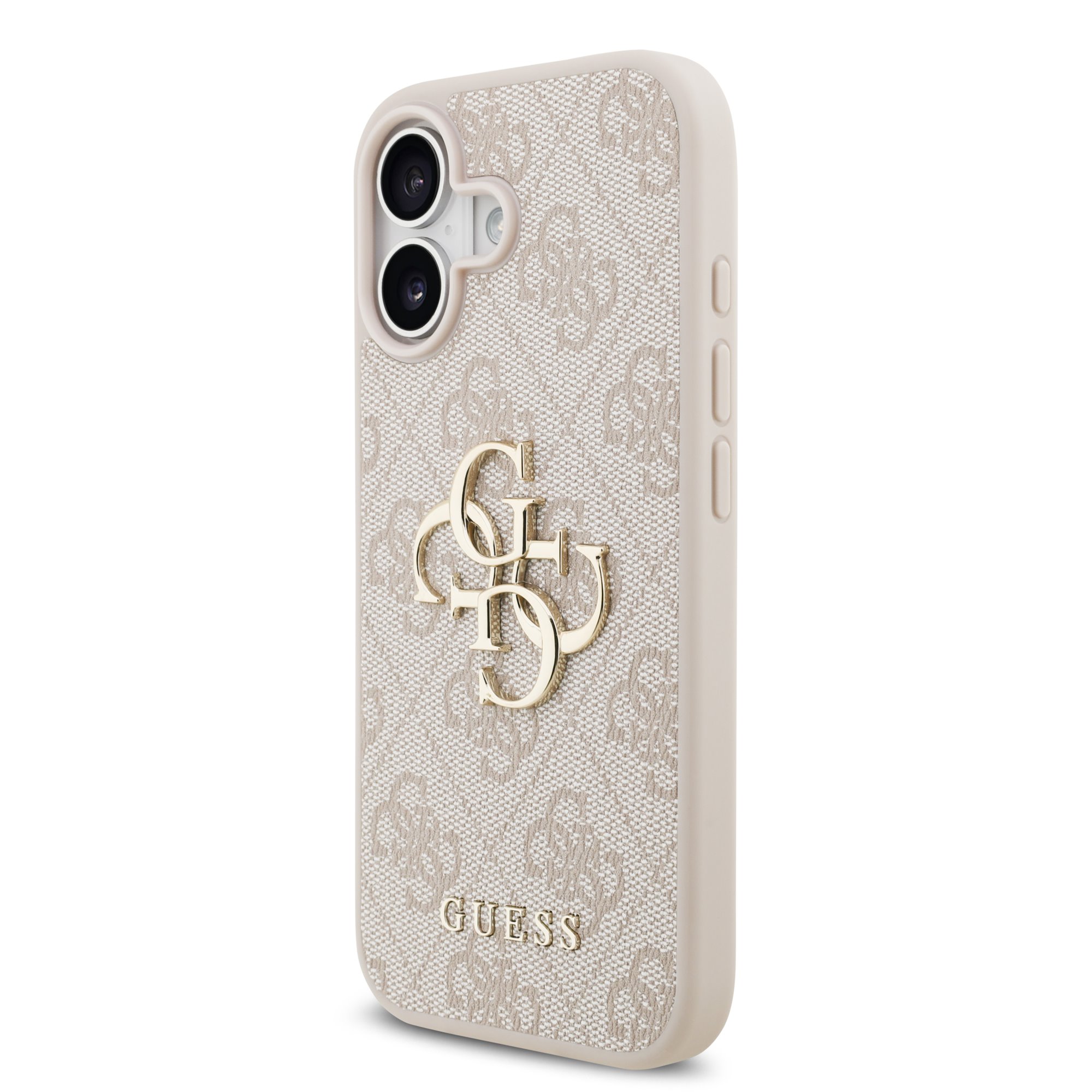 GUESS Калъф Apple iPhone 17, PU 4G Metal Logo, /розов/ - GUHCP17S4GMGPI – снимка 2