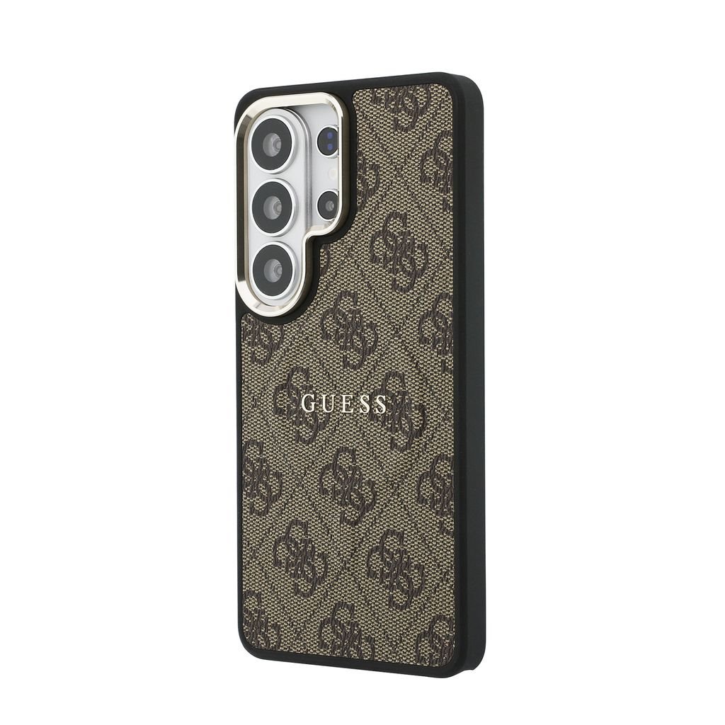 GUESS Калъф Samsung S26 Ultra, PU Leather 4G Gold Frame MagSafe /кафяв/ - GUHMS26LP4MSEGCW – снимка 3