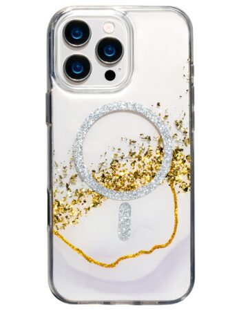 Калъф KARAT MagSafe Apple iPhone 15 Pro /pearl marble/