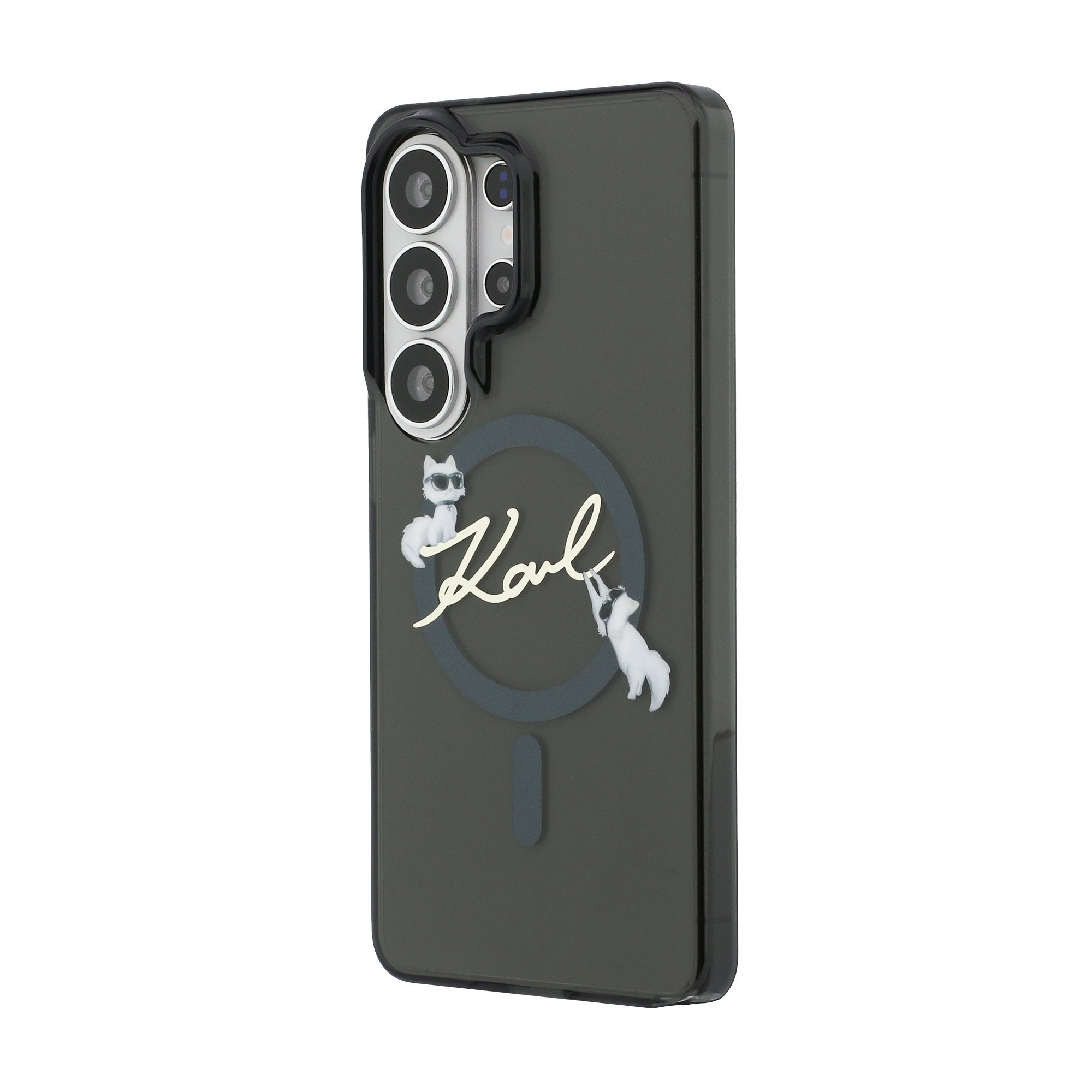 Karl Lagerfeld Калъф Samsung S26 Ultra, IML Choupette Head MagSafe /черен/ - KLHMS26L5HKSCAK – снимка 3