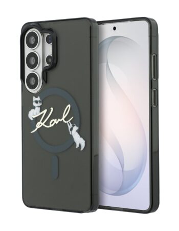 Karl Lagerfeld Калъф Samsung S26 Ultra, IML Choupette Head MagSafe /черен/ - KLHMS26L5HKSCAK