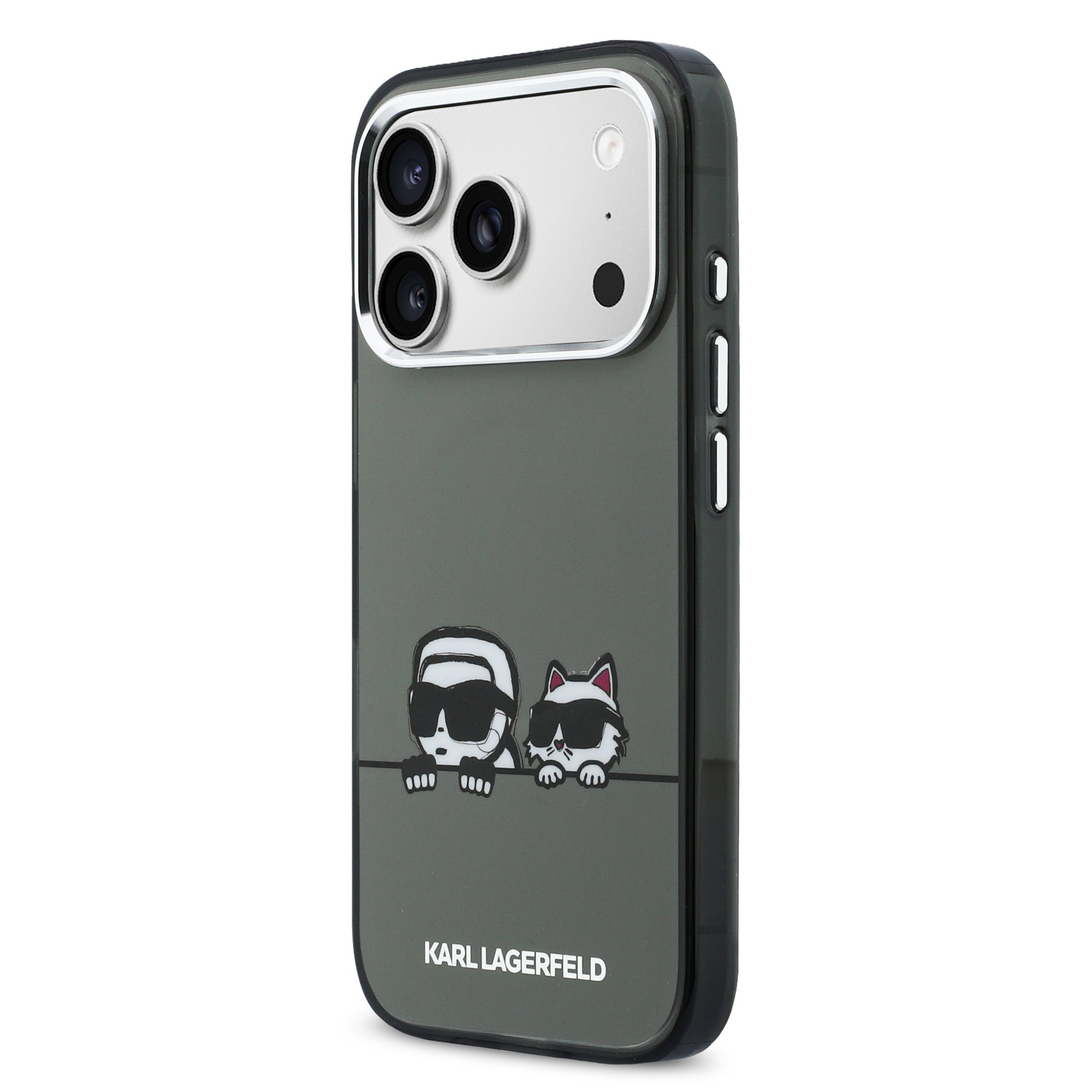 Karl Lagerfeld Калъф Apple iPhone 17 Pro Max, IML K/C Heads Logo MagSafe /черен/ - KLHMP17X6HPKACK – снимка 2
