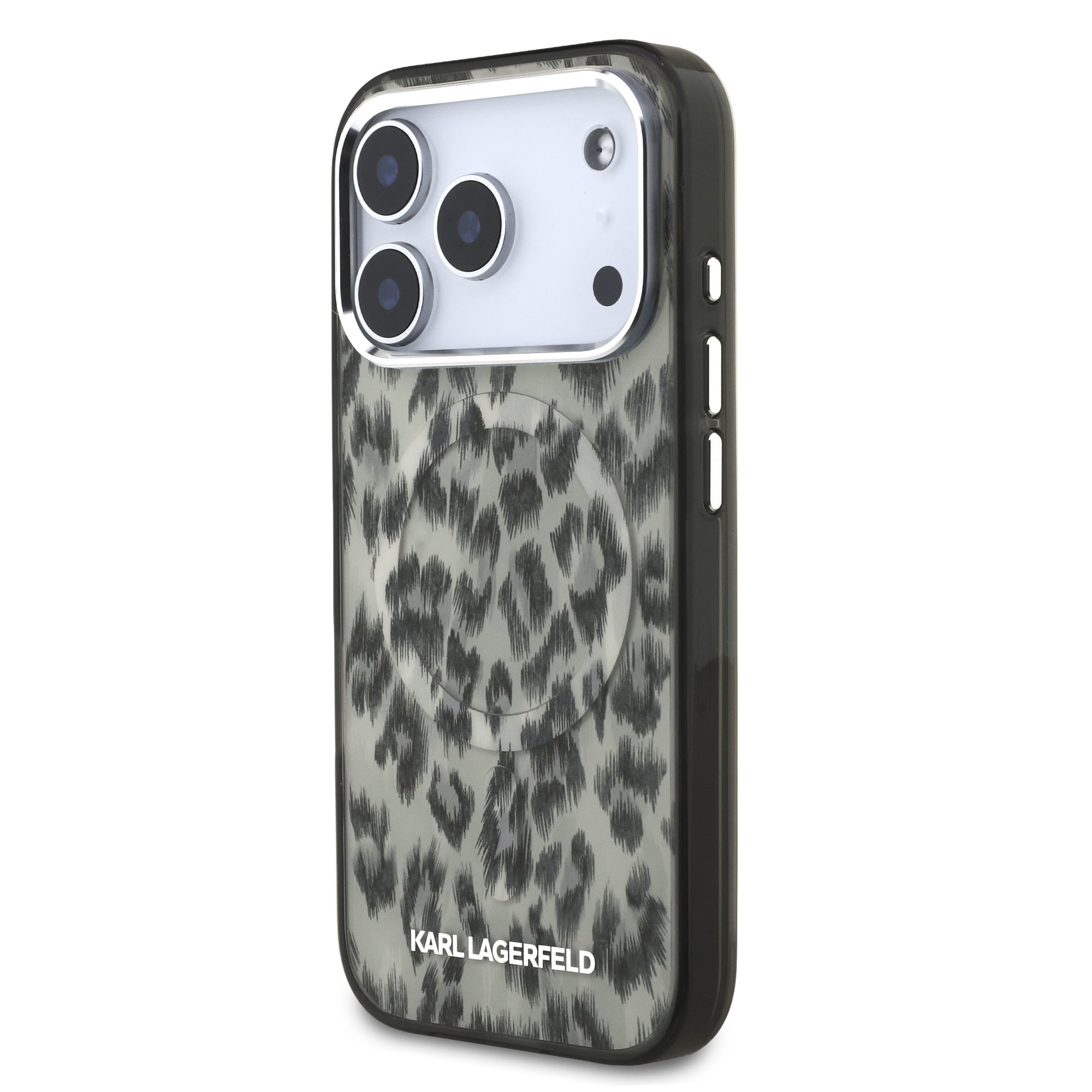 Karl Lagerfeld Калъф Apple iPhone 17 Pro, IML Leopard MagSafe /кафяв/ - KLHMP17LHDLEOICW – снимка 3