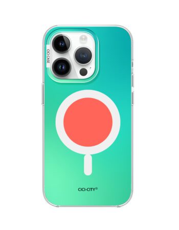Калъф CiCi Macaron Glow MagSafe Apple iPhone 16 /студеносин/