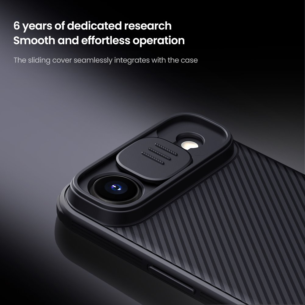 NILLKIN Калъф Apple iPhone 17 Air, Camshield Pro /черен/ – снимка 3