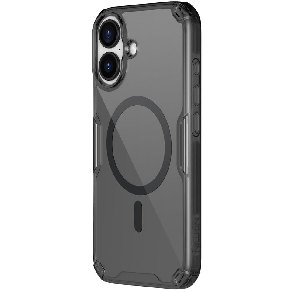 NILLKIN Калъф Apple iPhone 17, Nature TPU MagSafe /прозрачно черно/ – снимка 3