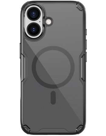 NILLKIN Калъф Apple iPhone 17, Nature TPU MagSafe /прозрачно черно/